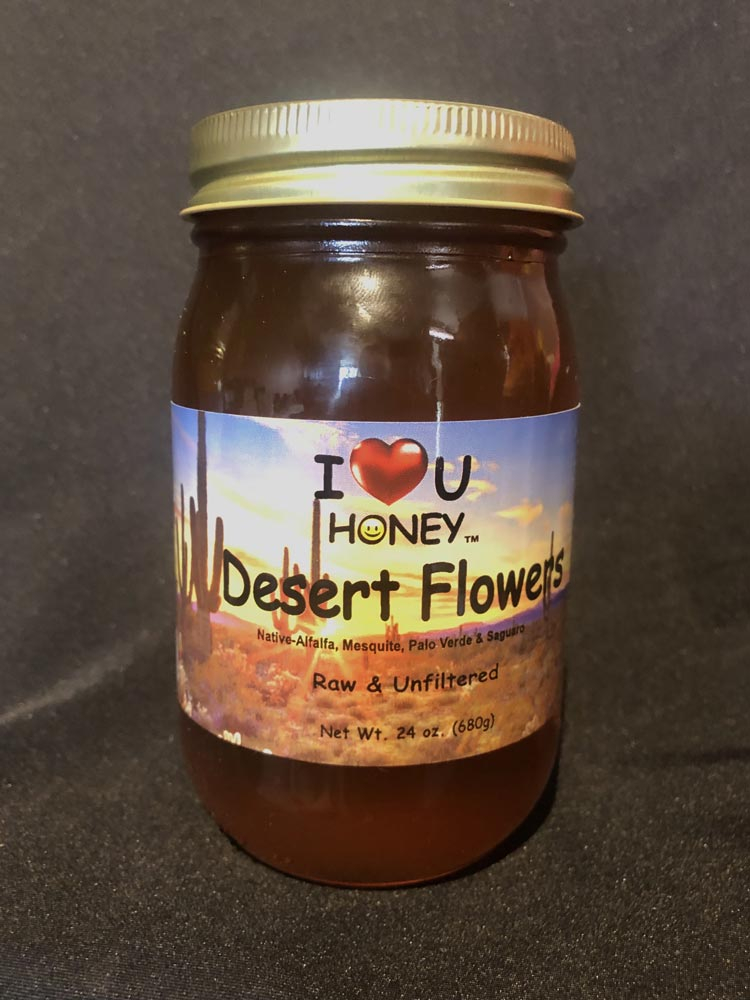  LOVE U HONEY Desert Flowers Raw Honey