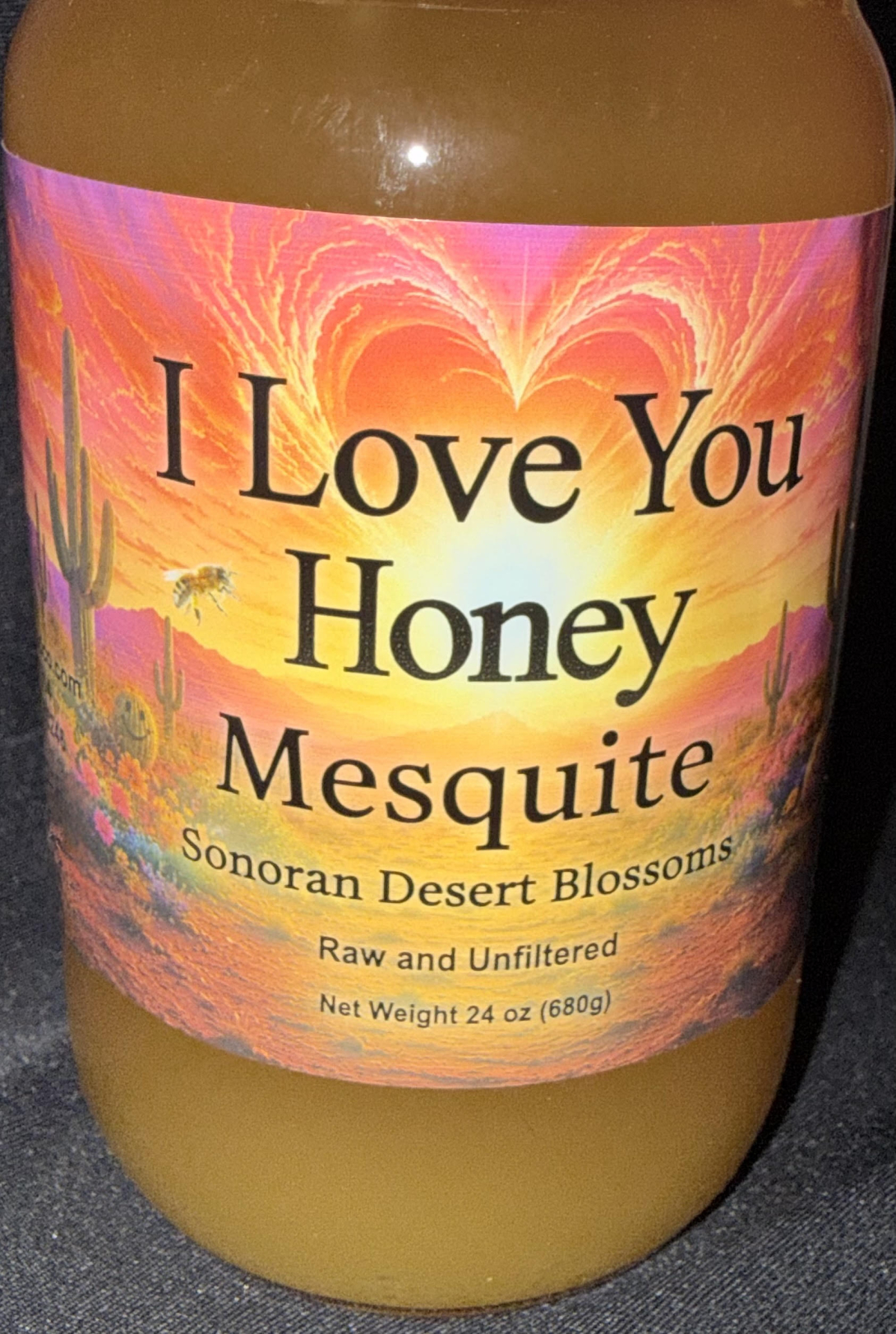 I Love You Honey  Thick & Raw Mesquite 